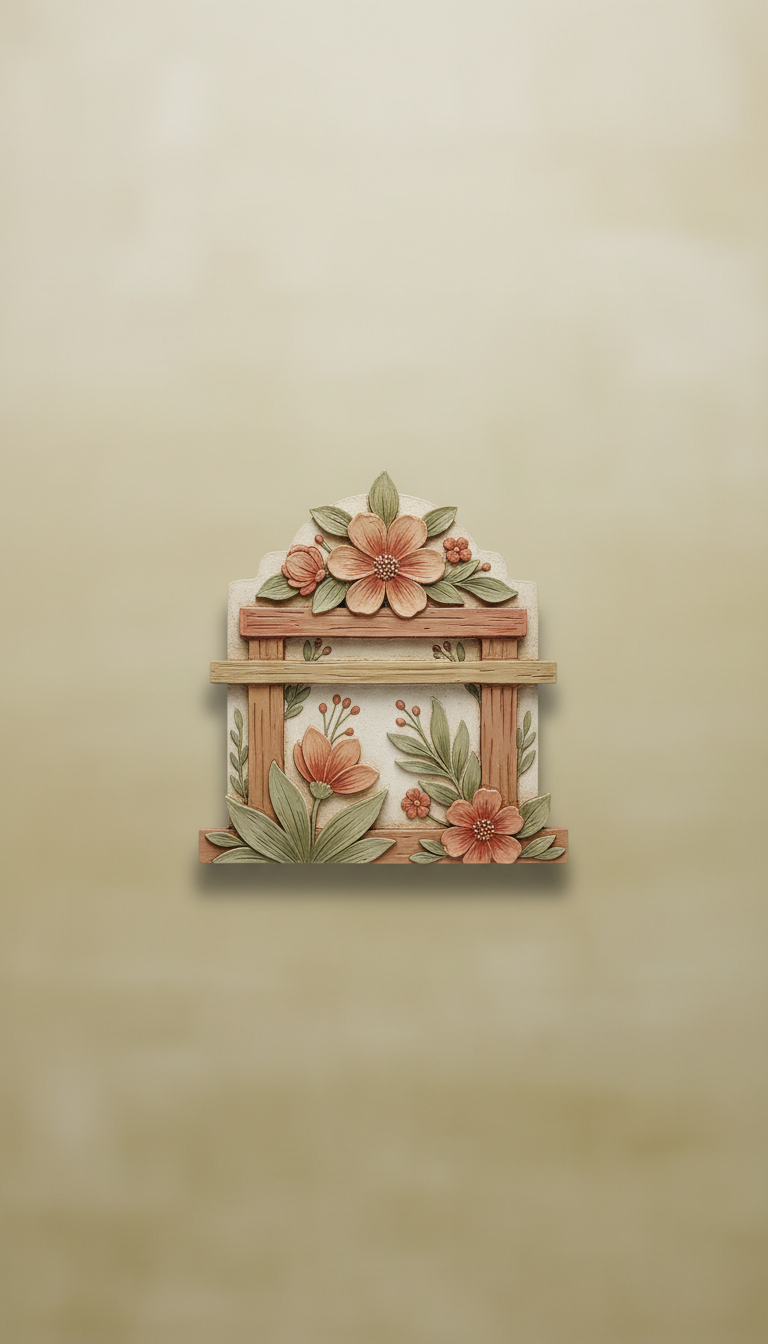 Hand-Painted Resin Porch Sign